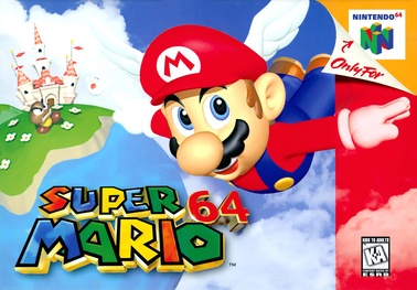 The box art of Super Mario 64